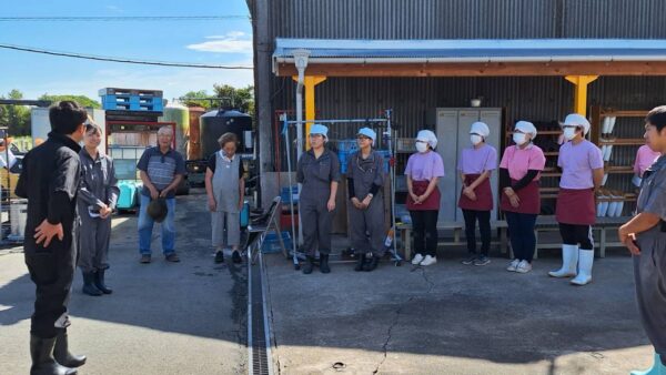 2025.9.21幡野ファーム、入社式🎊