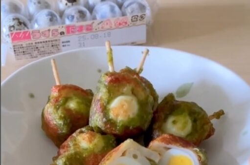 2025.8.8幡野ファーム,うずらのたまごレシピ🍳